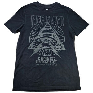 Pink Floyd Men's Black Graphic T-Shirt S Concert Cotton Blend Goodfellow & Co